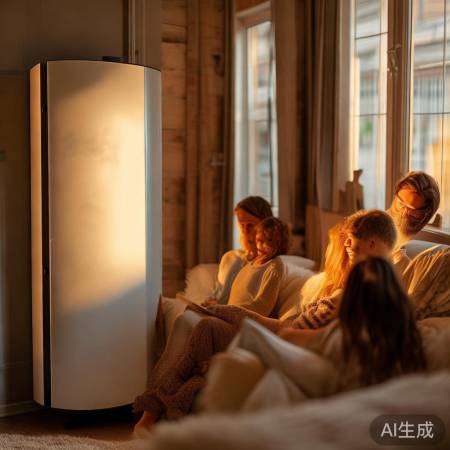 壁挂炉地暖，18-24℃温暖节