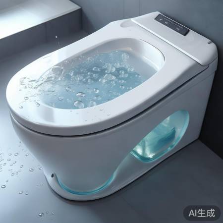 智能马桶泡沫洗,解放双手省时省