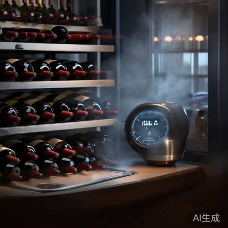 红酒储藏湿度宜60-70,干燥