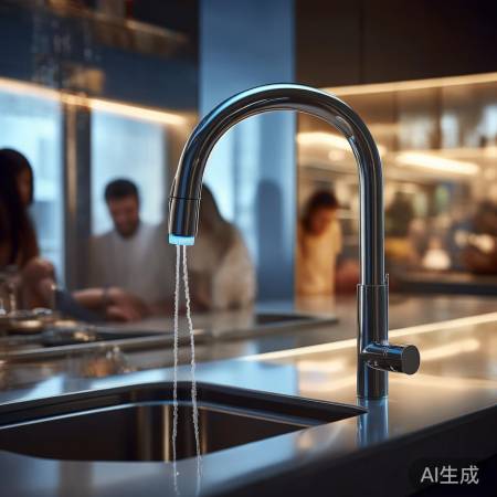 智能热水龙头,远程控温,家居升