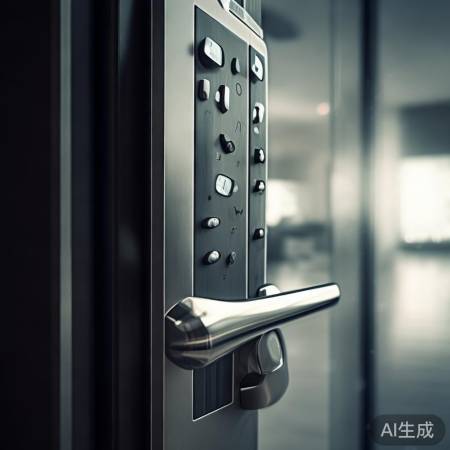 寻找隐蔽的防盗门密码锁