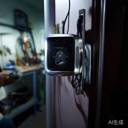 检查指纹锁电源线