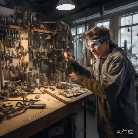周末学防盗门技巧
