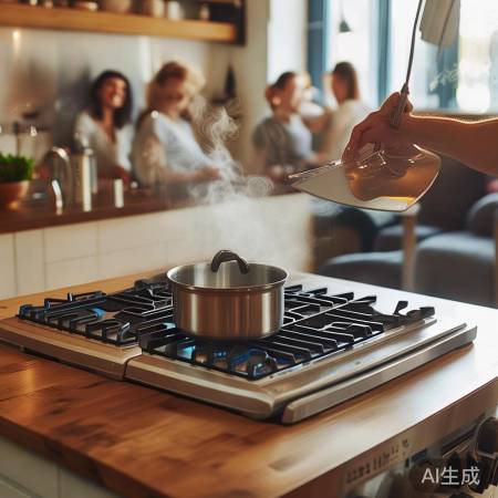 燃气灶翻盖设计,贴心又方便