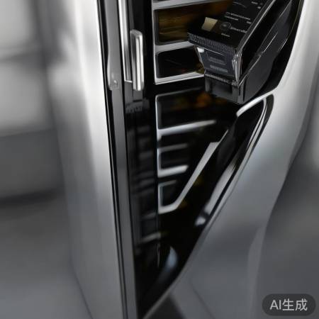 流线型红酒柜,智能便捷