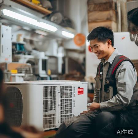 路桥区空气能维修之家，师傅和善