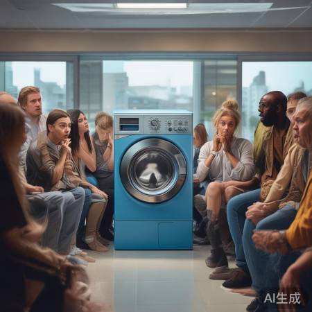 “洗衣机藏人引关注,关爱生命敲