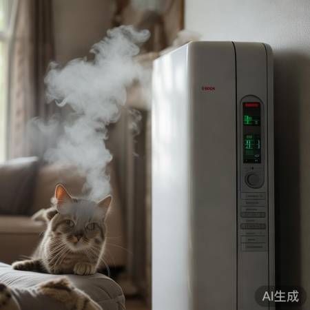 博世壁挂炉,温暖又热水,偶尔闹