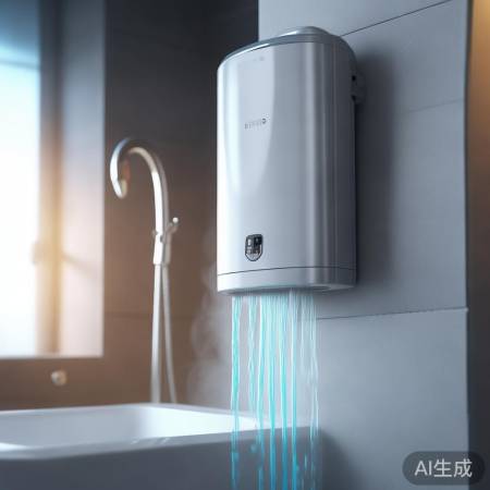 “小巧热水器，沐浴更舒适”