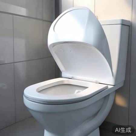 马桶盖开启
