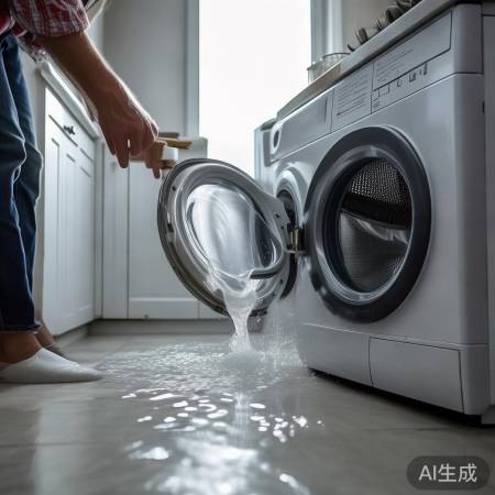 洗衣机进水阀故障，先重启再检修