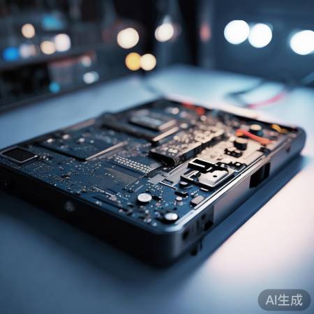 拆开机盖