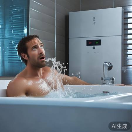 热水器里水用完，回水系统好笑事