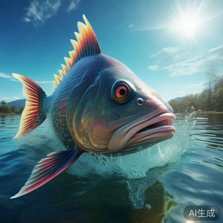 神秘大鱼现身湖中,揭秘惊人真相!