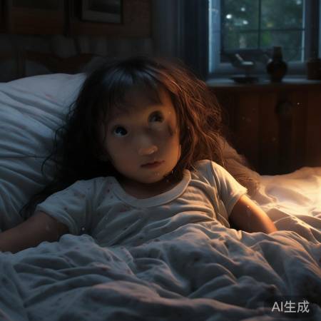 小芳惊醒发现尿床,家人惊呆