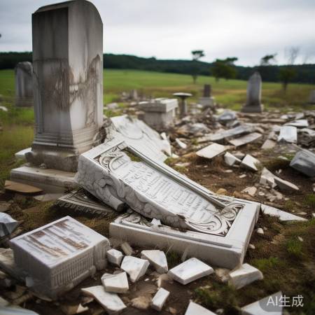 男子扫墓惊现祖坟遭破坏,家族悲痛欲绝!