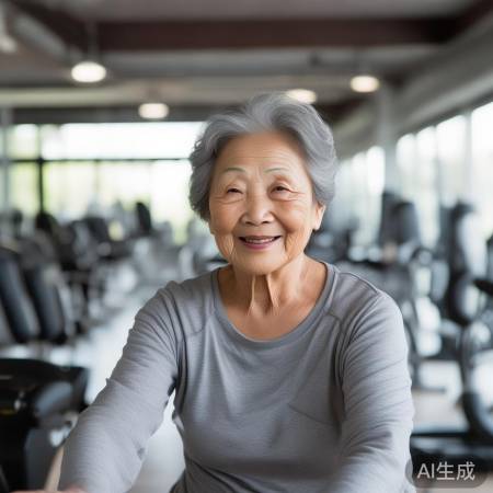 62岁阿姨健身10年,撸铁成就健美肌肉,你信吗?