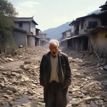 八卦村惨剧：大面积坍塌，村书记现场哽咽！