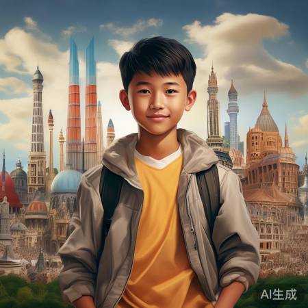 17岁湘籍少年环球11国，百万粉丝见证成长奇迹
