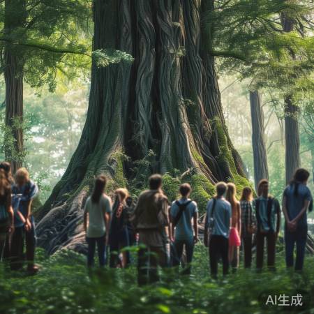 云南一村惊现奇观:马刀树横空出世,山体开裂之谜揭晓