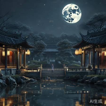 月亮之美,千年浪漫