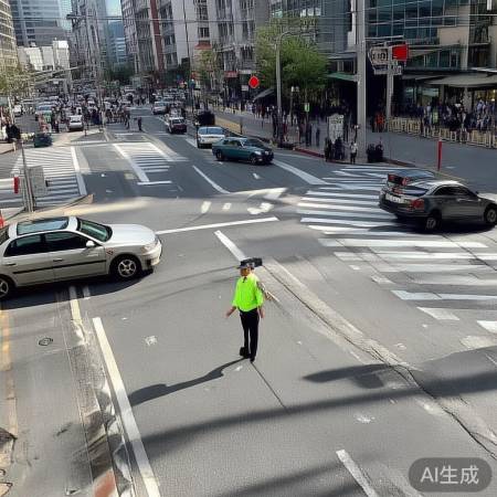 奶龙气球惊险飞走，竟意外挡住红绿灯！