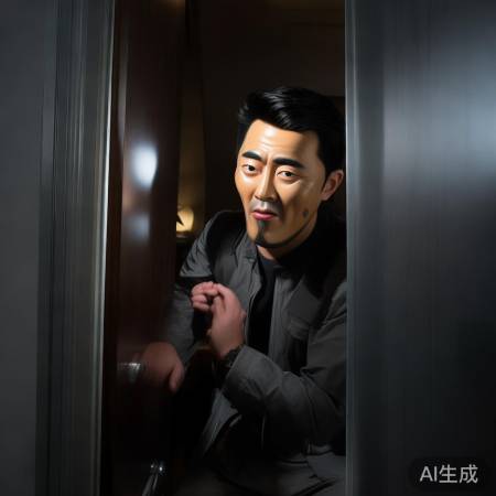 笨贼戴彭于晏头套入室行窃,笑料